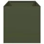 Jardinera de acero laminado en frío verde oliva 40x80x40 cm de , Maceteros y jardineras - Ref: Foro24-860734, Precio: 57,52 €...