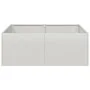 Jardinera 80x80x30 cm Acero inoxidable de , Maceteros y jardineras - Ref: Foro24-860805, Precio: 81,48 €, Descuento: %