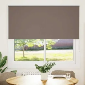 Estor Enrollable Opaco Color Café 160x130 cm Tela Ancho 156,6cm de , Persianas y estores - Ref: Foro24-4010984, Precio: 33,01...