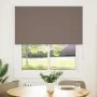 Estor Enrollable Opaco Color Café 140x175 cm Tela Ancho 136,6cm de , Persianas y estores - Ref: Foro24-4011032, Precio: 25,75...