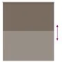 Estor Enrollable Opaco Color Café 140x175 cm Tela Ancho 136,6cm de , Persianas y estores - Ref: Foro24-4011032, Precio: 25,75...