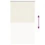 Estor Enrollable Opaco Blanco Roto 140x230cm Tela Ancho 136,6cm de , Persianas y estores - Ref: Foro24-4011734, Precio: 35,09...
