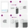Estor Enrollable Opaco Blanco Roto 50x130cm Tela Ancho 45,7cm de , Persianas y estores - Ref: Foro24-4011612, Precio: 19,00 €...