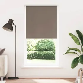 Estor Enrollable Opaco Color Café 115x230cm Tela Ancho 110,7cm de , Persianas y estores - Ref: Foro24-4011079, Precio: 24,50 ...