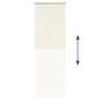 Estor Enrollable Opaco Blanco Roto 50x150cm Tela Ancho 45,7cm de , Persianas y estores - Ref: Foro24-4011638, Precio: 15,37 €...