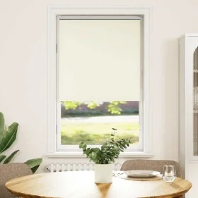 Estor Enrollable Opaco Blanco Roto 85x130cm Tela Ancho 80,7cm de , Persianas y estores - Ref: Foro24-4011619, Precio: 20,92 €...
