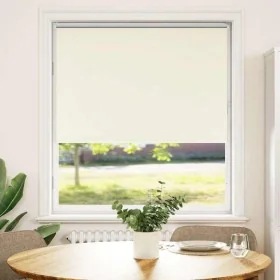 Estor Enrollable Opaco Blanco Roto 115x130cm Tela Ancho 110,7cm de , Persianas y estores - Ref: Foro24-4011625, Precio: 24,94...