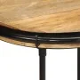Mesa auxiliar madera maciza de mango Ø55x60 cm by , Side tables - Ref: Foro24-4013511, Price: 87,92 €, Discount: %