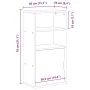 Mueble auxiliar ODDA 40x24x79 cm madera maciza de pino de , Aparadores - Ref: Foro24-4103595, Precio: 56,13 €, Descuento: %