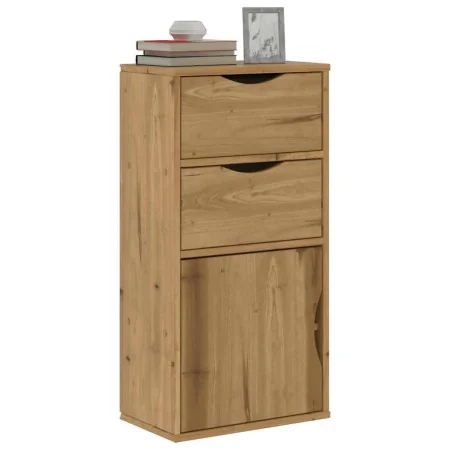 Mueble auxiliar con cajones ODDA 40x24x79 cm madera maciza pino de , Aparadores - Ref: Foro24-4103597, Precio: 66,32 €, Descu...