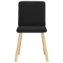 Sillas de comedor 2 unidades tela negro de , Sillas de comedor - Ref: Foro24-4101199, Precio: 101,95 €, Descuento: %