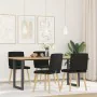 Sillas de comedor 4 unidades tela negras von , Essstühle - Ref: Foro24-3315276, Preis: 198,40 €, Rabatt: %