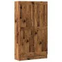 Estantería madera ingeniería madera envejecida 82,5x30,5x150 cm de , Librerías y estanterías - Ref: Foro24-3345215, Precio: 1...
