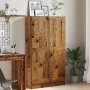Estantería madera ingeniería madera envejecida 82,5x30,5x150 cm de , Librerías y estanterías - Ref: Foro24-3345215, Precio: 1...