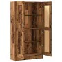 Estantería madera ingeniería madera envejecida 82,5x30,5x150 cm de , Librerías y estanterías - Ref: Foro24-3345215, Precio: 1...