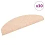 Alfombrilla autoadhesiva escalera 30 uds crema 65x21x4 cm de , Alfombrillas para escalones - Ref: Foro24-3365655, Precio: 81,...