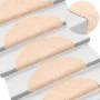 Alfombrilla autoadhesiva escalera 30 uds crema 65x21x4 cm de , Alfombrillas para escalones - Ref: Foro24-3365655, Precio: 81,...