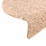Alfombrilla autoadhesiva escalera 30 uds crema 65x21x4 cm de , Alfombrillas para escalones - Ref: Foro24-3365655, Precio: 81,...