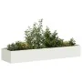Jardinera acero blanco 280x80x40 cm de , Maceteros y jardineras - Ref: Foro24-860760, Precio: 143,22 €, Descuento: %