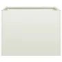 Jardinera acero blanco 40x40x30 cm de , Maceteros y jardineras - Ref: Foro24-860795, Precio: 49,19 €, Descuento: %