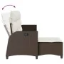 Set de sofás de jardín en forma de L con cojines 3 pzas marrón de , Conjuntos de jardín - Ref: Foro24-3328639, Precio: 508,12...