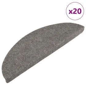Alfombrilla autoadhesiva escalera 20 uds gris 65x22,5x3,5 cm de , Alfombrillas para escalones - Ref: Foro24-3365911, Precio: ...