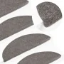 Alfombrilla autoadhesiva escalera 20 uds gris 65x22,5x3,5 cm de , Alfombrillas para escalones - Ref: Foro24-3365911, Precio: ...