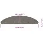 Alfombrilla autoadhesiva escalera 20 uds gris 65x22,5x3,5 cm de , Alfombrillas para escalones - Ref: Foro24-3365911, Precio: ...