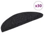 Alfombrilla autoadhesiva escalera 30 uds negro 56x17x3 cm de , Alfombrillas para escalones - Ref: Foro24-3365681, Precio: 89,...
