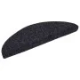 Alfombrilla autoadhesiva escalera 30 uds negro 56x17x3 cm de , Alfombrillas para escalones - Ref: Foro24-3365681, Precio: 89,...