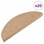 Alfombrilla autoadhesiva escalera 20 uds beige 56x17x3 cm de , Alfombrillas para escalones - Ref: Foro24-3365894, Precio: 48,...