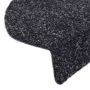 Alfombrilla autoadhesiva escalera 30 uds negro 65x21x4 cm de , Alfombrillas para escalones - Ref: Foro24-3365657, Precio: 93,...
