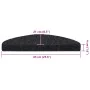 Alfombrilla autoadhesiva escalera 30 uds negro 65x21x4 cm de , Alfombrillas para escalones - Ref: Foro24-3365657, Precio: 93,...