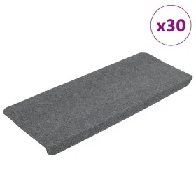 Alfombrilla autoadhesiva escalera 30 uds gris 65x24,5x3,5 cm de , Alfombrillas para escalones - Ref: Foro24-3365913, Precio: ...