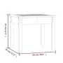 Banco de jardín madera maciza de pino 50x44x45 cm de vidaXL, Bancos de jardín - Ref: Foro24-823990, Precio: 35,83 €, Descuent...