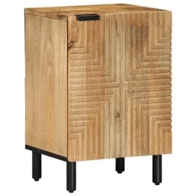 Mueble de baño madera maciza mango marrón 38x33,5x58 cm de , Muebles de baño - Ref: Foro24-4017741, Precio: 87,12 €, Descuent...