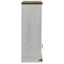 Vinoteca HALDEN con botelleros y puerta corredera blanco pino de , Armarios para vino y licores - Ref: Foro24-4018446, Precio...