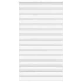 Estor cebra blanco 125x230 cm tejido ancho 120,9 cm poliéster de , Persianas y estores - Ref: Foro24-4014812, Precio: 31,51 €...