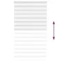 Estor cebra blanco 125x230 cm tejido ancho 120,9 cm poliéster de , Persianas y estores - Ref: Foro24-4014812, Precio: 31,51 €...