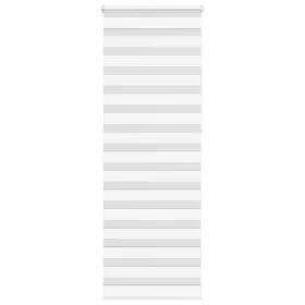 Estor cebra blanco 85x230 cm tejido ancho 80,9 cm poliéster by , Blinds and blinds - Ref: Foro24-4014804, Price: 30,69 €, Dis...