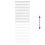 Estor cebra blanco 85x230 cm tejido ancho 80,9 cm poliéster de , Persianas y estores - Ref: Foro24-4014804, Precio: 30,69 €, ...