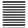 Estor cebra negro 120x150 cm tejido ancho 115,9 cm poliéster de , Persianas y estores - Ref: Foro24-4014239, Precio: 27,54 €,...