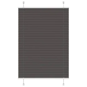 Estor Plisado negro 100x100 cm Tela Ancho 99,4 cm Poliéster de , Persianas y estores - Ref: Foro24-4015126, Precio: 17,46 €, ...