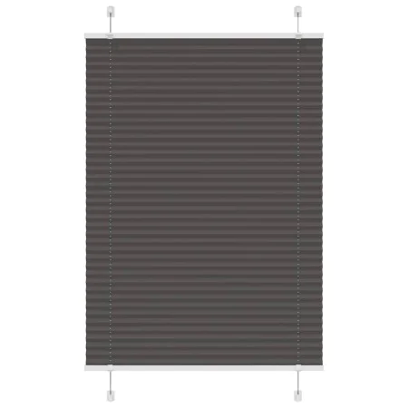 Estor Plisado negro 100x100 cm Tela Ancho 99,4 cm Poliéster de , Persianas y estores - Ref: Foro24-4015126, Precio: 17,46 €, ...
