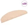 Alfombrilla autoadhesiva escalera 20 uds crema 65x21x4 cm de , Alfombrillas para escalones - Ref: Foro24-3365643, Precio: 49,...