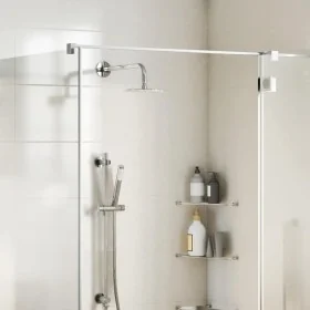 Cabezal ducha redondo efecto lluvia acero inoxidable 304 20 cm by , shower heads - Ref: Foro24-4103892, Price: 15,00 €, Disco...
