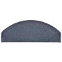 Alfombrilla escalera 30 uds gris oscuro y azul 65x24x4 cm de , Alfombrillas para escalones - Ref: Foro24-3365759, Precio: 95,...