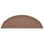 Alfombrilla escalera 30 uds marrón 56x17x3 cm de , Alfombrillas para escalones - Ref: Foro24-3365744, Precio: 118,36 €, Descu...