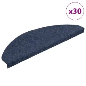 Alfombrilla autoadhesiva escalera 30 uds azul 65x22,5x3,5 cm de , Alfombrillas para escalones - Ref: Foro24-3365918, Precio: ...