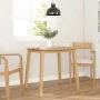 Mesa de comedor natural madera maciza roble caucho de , Mesas de cocina y de comedor - Ref: Foro24-4102530, Precio: 180,13 €,...